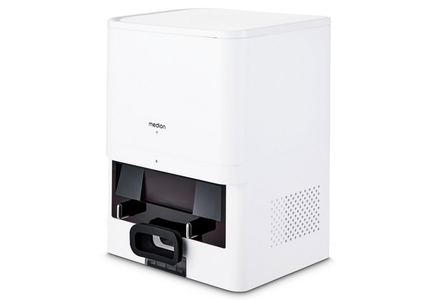 Medion® Saugroboter Zubehör-Set Absaugstation MD12035 für X41, (Packung, 1-tlg., 1 x Absaugstation, 3 x 2 L Staubbeutel), X41 Bild 4