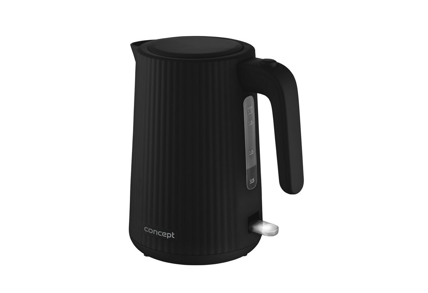 Concept Wasserkocher 1.7l 2200W, 1.7 l, 2200 W, Geriffeltes Design, dreifaches Sicherheitssystem, Sedimentfilter Bild 5