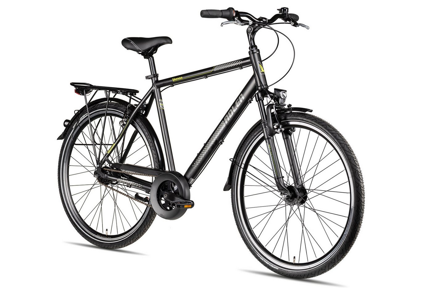 Adler Cityrad Adler Verona NEXUS, 7 Gang Shimano Nexus 7 Rücktritt Schaltwerk, Nabenschaltung Rücktritt, Nabenschaltung Rücktritt schwarz/grau Bild 2