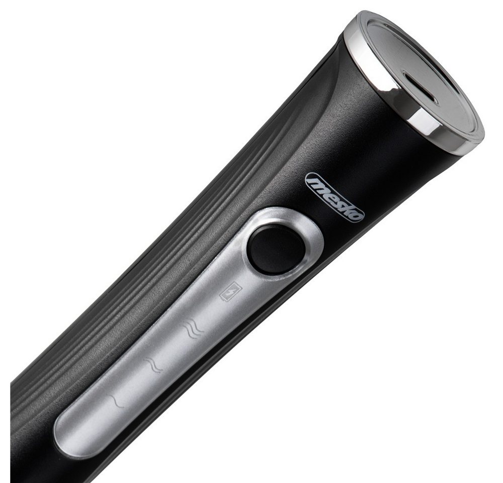 Mesko Milchaufschäumer MS 4535 2-in-1 Handaufschäumer mit Schneebesen, elektrisch, USB-C, Edelstahl, für Milch, Matcha, Kakao