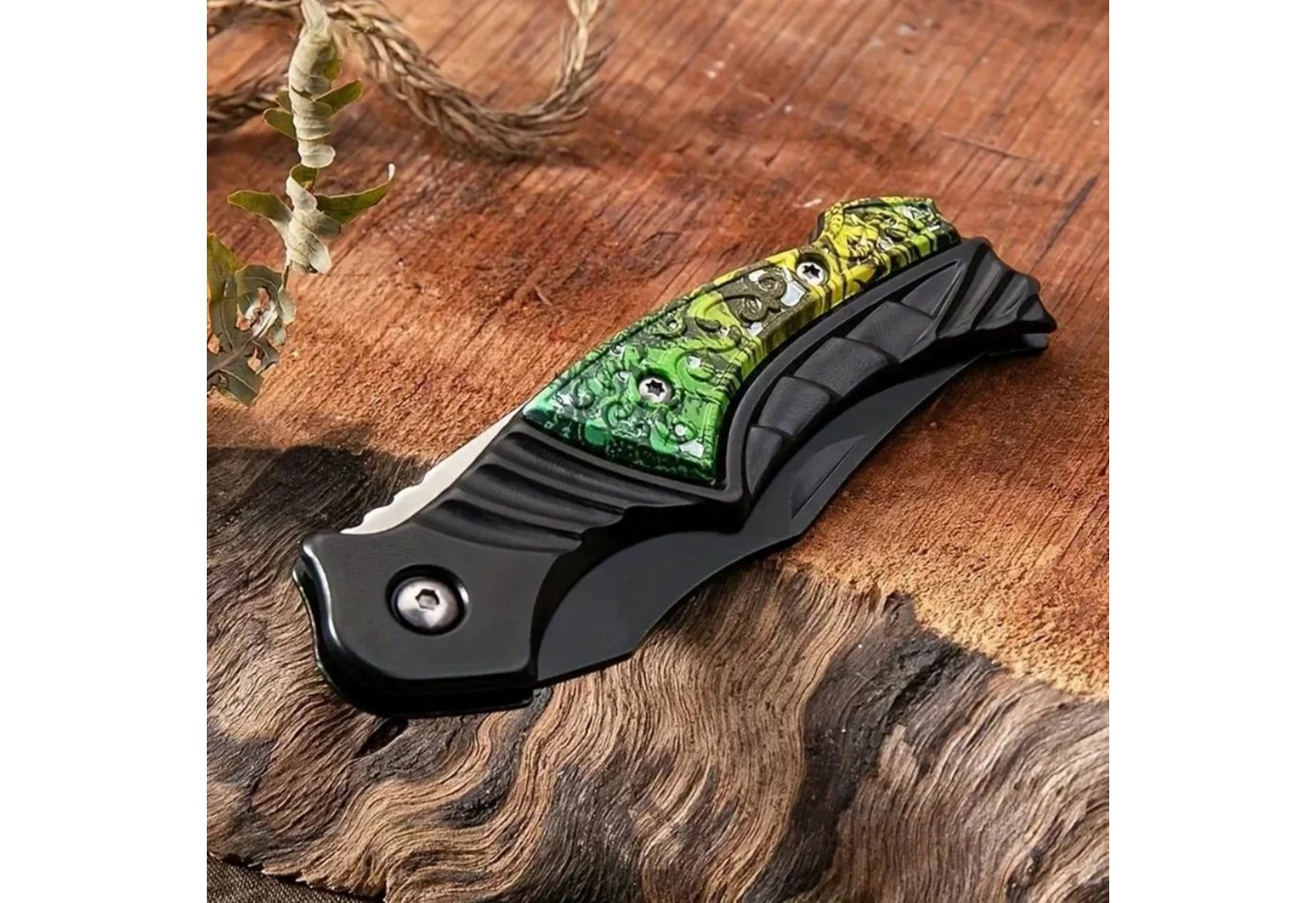 Foxter Taschenmesser Klappmesser Taschenmesser Outdoor 16 cm Clip, (Kompaktes Klappmesser Taschenmesser mit Gürtelclip Set, Klappmesser mit Edelstahlklinge und Gürtelclip für Outdoor), Edelstahlklinge, Klappfunktion, Gürtelclip, kompakte Bauweise Bild 3