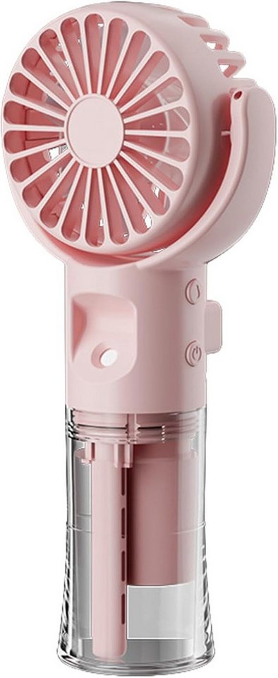 FELIXLEO Handventilator Tragbarer Ventilator mit Wassernebel USB Handlüfter Kühlgebläse Bild 2
