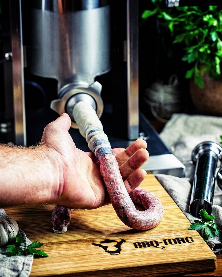 Zelsius Wurstfüllaufsatz Profi Wurstfüllmaschine, 5 Liter, schwarz, Edelstahl Bild 5