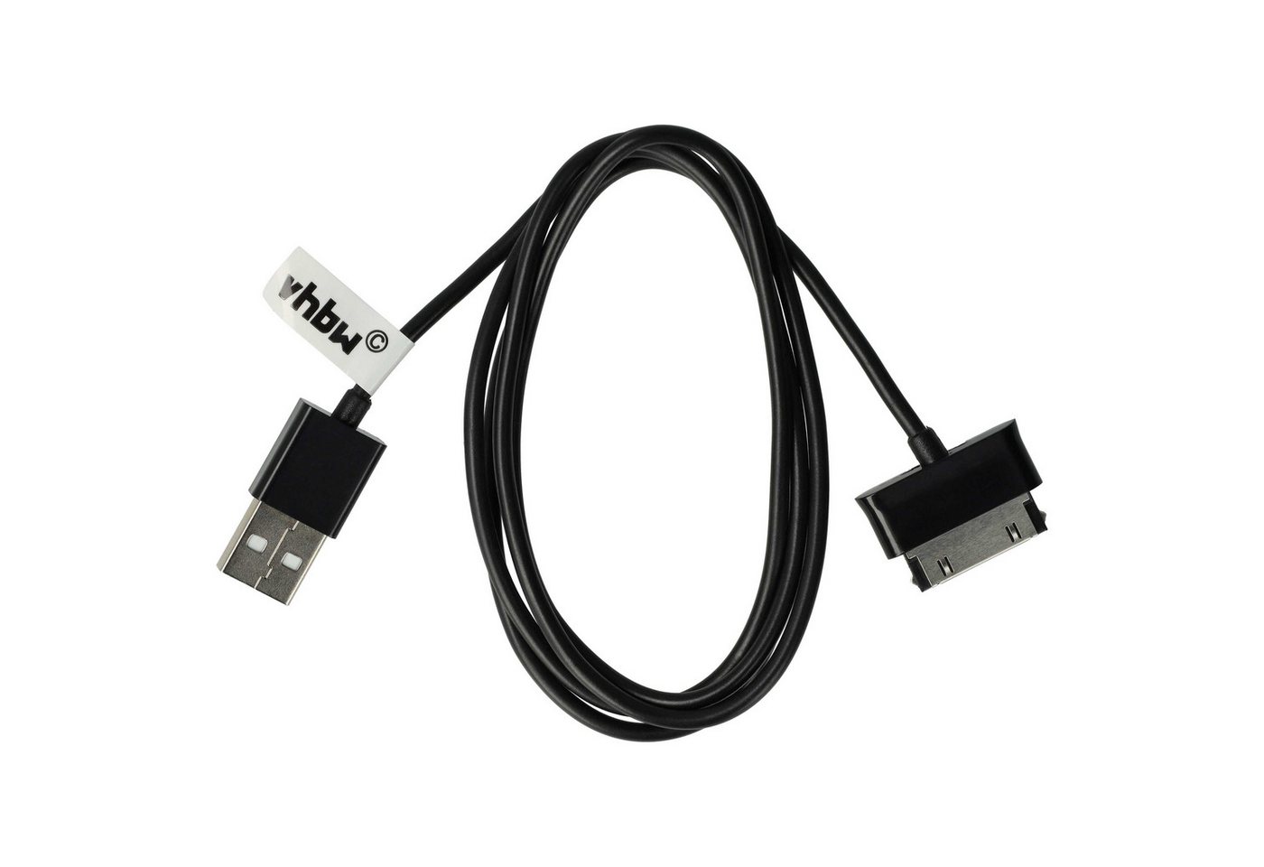 vhbw passend für Samsung Galaxy Tab 2 10.1 16GB, 10,1, 2 10.1 16G, 2 10.1 USB-Kabel Bild 4