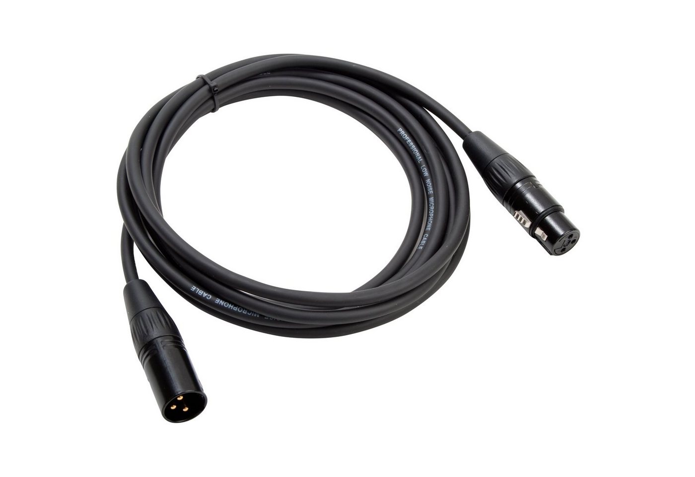 MUSIC STORE Audio-Kabel, Platinum, XLR Mikrofonkabel, Goldkontakte Bild 2