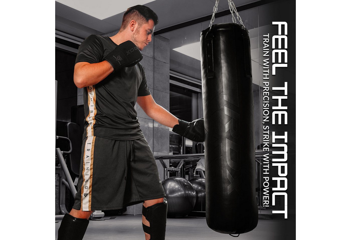 RDX Sports Sandsackhandschuhe RDX Boxsackhandschuhe für Martial Arts, Sparring, Boxen Bild 2