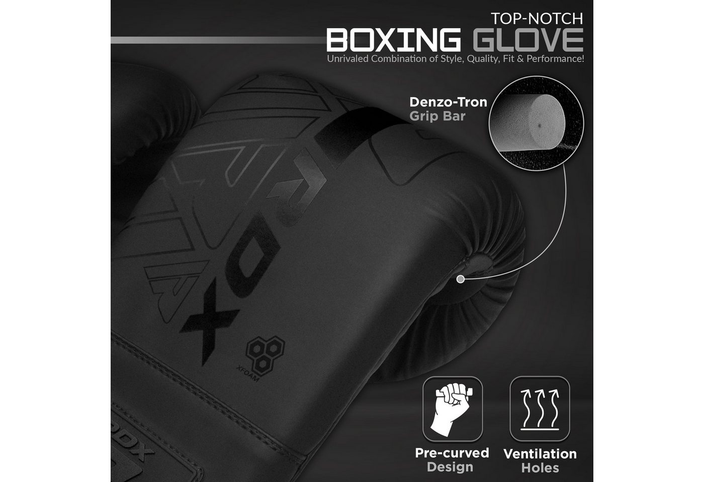 RDX Sports Sandsackhandschuhe RDX Boxsackhandschuhe für Martial Arts, Sparring, Boxen Bild 5