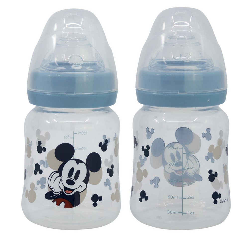 Disney Babyflasche Disney Baby Mickey Maus Milchflasche Trinkflasche 150 ml Bild 2