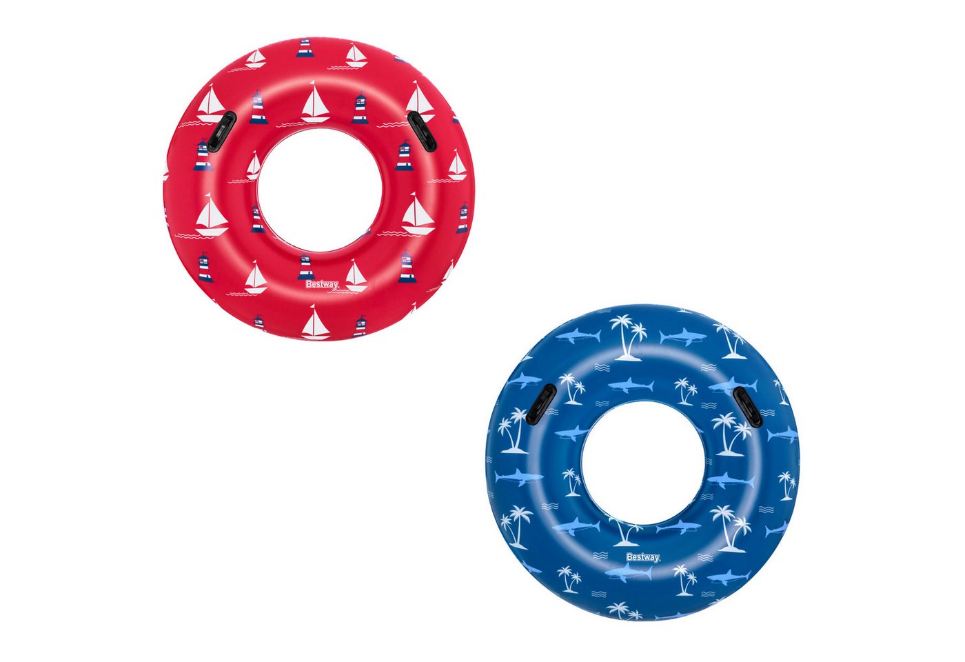 BESTWAY Luftmatratze Bestway 36353 - Schwimmring Nautical Ø 119 cm, sortiert