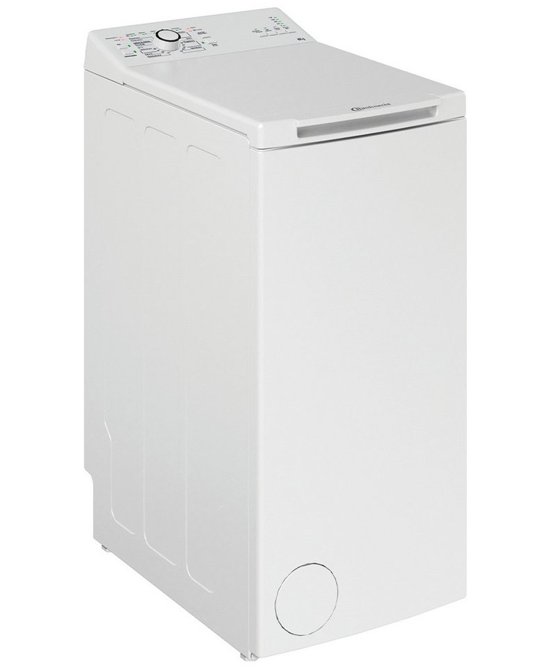 BAUKNECHT Waschmaschine Toplader WAT Prime 6 L3, 6 kg, 1200 U/min, Kurz-Taste, 14 Programme, 9 Zusatzfunktionen, Mehrfachwasserschutz+ Bild 2