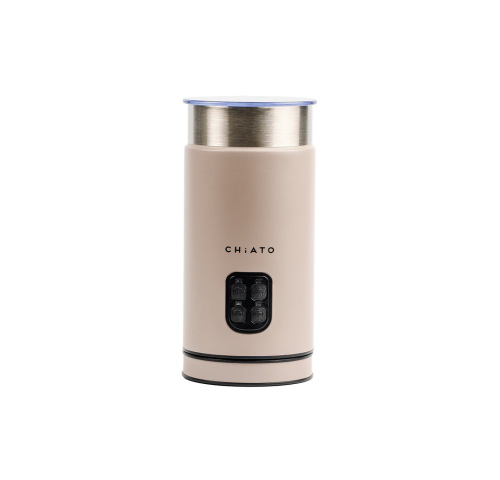 CHiATO Milchaufschäumer CHiATO milkPLAY Elektrischer Milchaufschäumer – Creme Bild 4