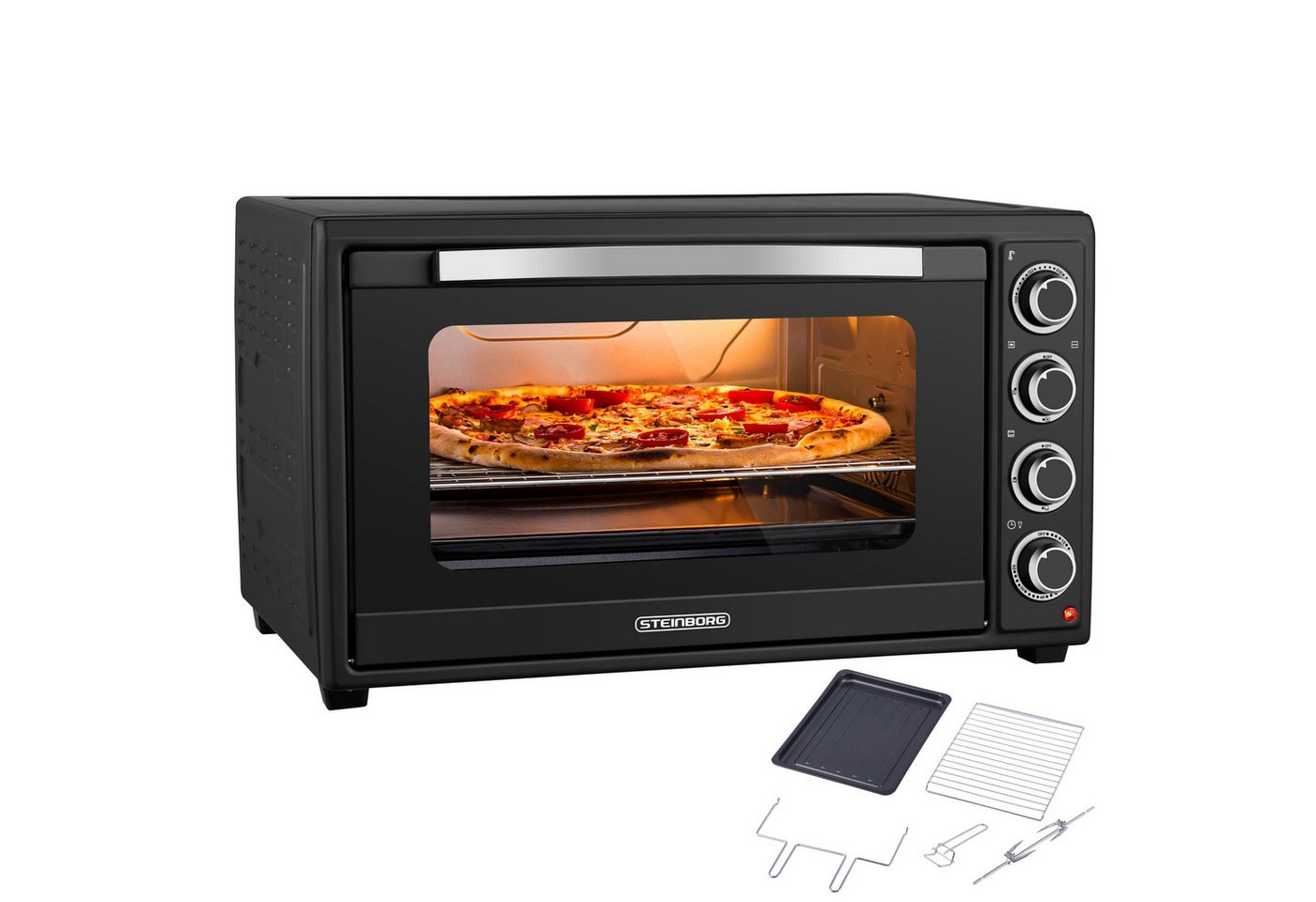 STEINBORG Minibackofen SB-3019, 60L Bild 2