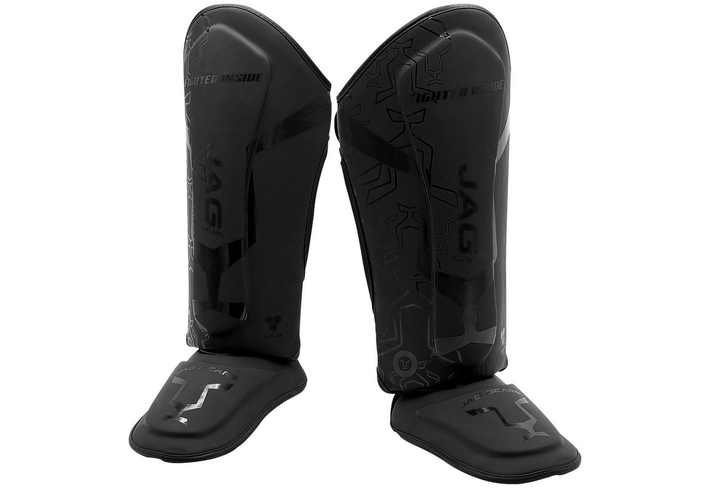 JAG GEARS Kampfsport Schienbeinschoner Schienbeinschoner-Polsterung für Kampfsportarten und Kickboxen schütze (Set, 1x pair), Geeignet für MMA Kickboxen, Muay Thai, Sparring, Training und Wettkamp Bild 2