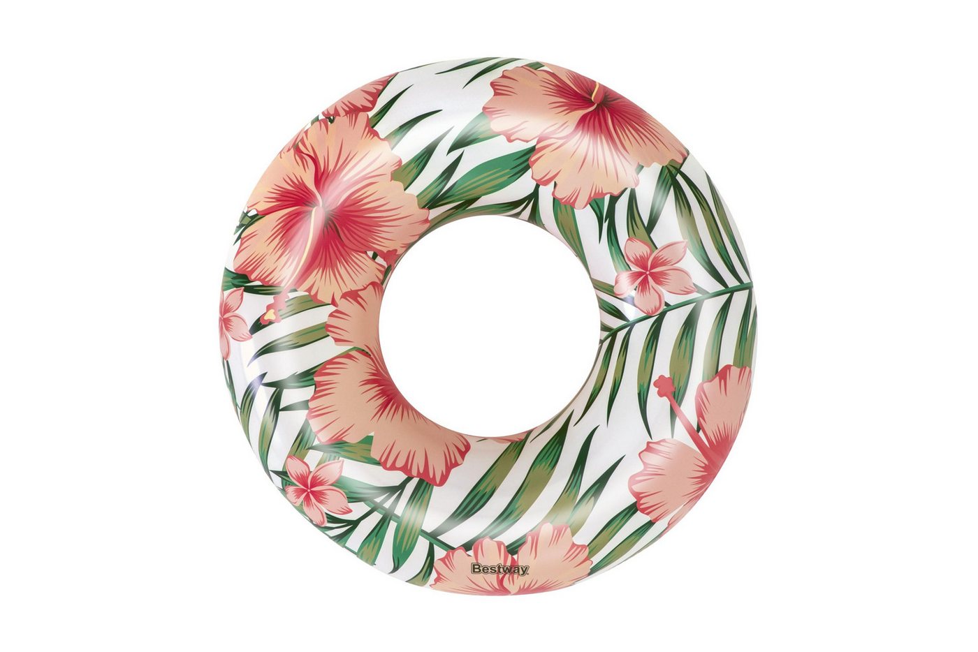 BESTWAY Schwimmring Bestway 36237 - Schwimmring Aloha mit Tropical Palms - Ø 119 cm - Rosa Bild 4