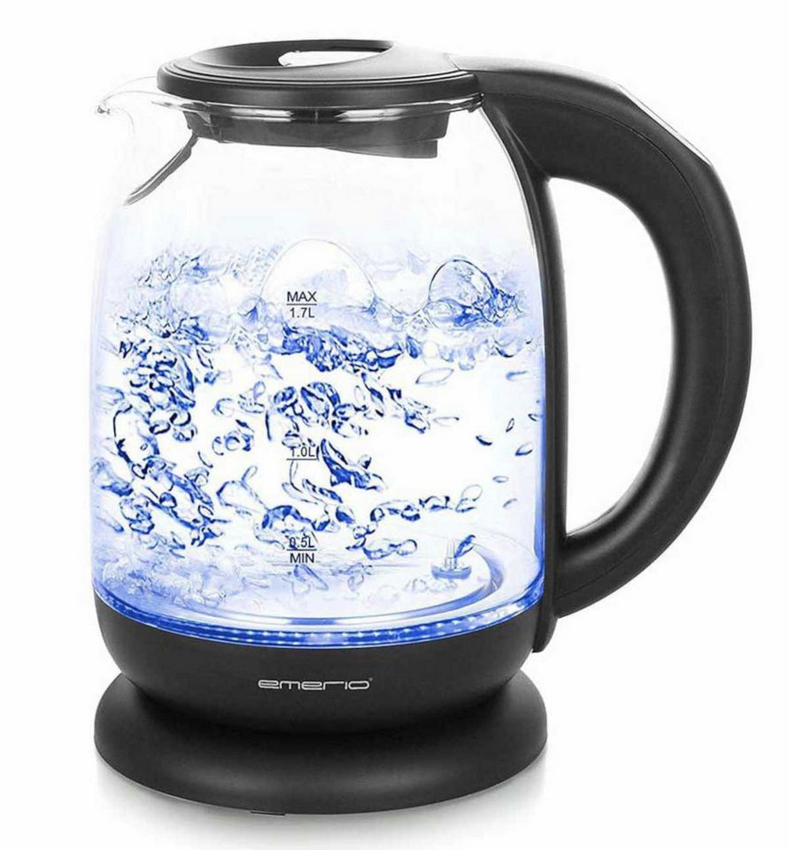 Emerio Wasserkocher WK-119255 mit Temperaturwahl, 2200 W