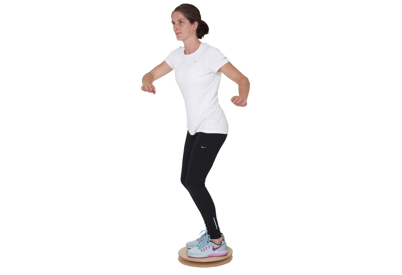 pedalo® Rückentrainer Twister I Gleichgewicht I Therapie I Kreisel I Rotation I Drehscheibe, (Knierotatoren, Hüftrotatoren, Beinachse, Rücken, Rumpf trainieren), Hohe Standsicherheit Bild 5