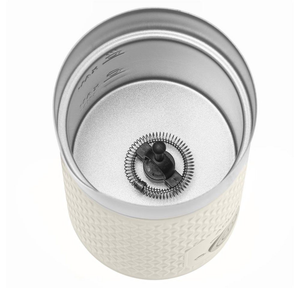 Adler Milchaufschäumer AD 4495, 500,00 W, Aufschäumen und Erhitzen beige Antihaftbeschichtung Bild 3