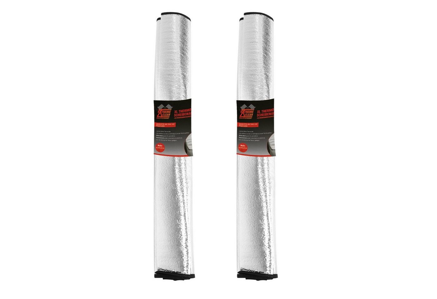 HAC24 Frontscheibenabdeckung Scheibenabdeckung Sonnen- & Winterschutz Windschutzscheiben Abdeckung, 210 x 97 cm, (2-St), für SUVs & VANs