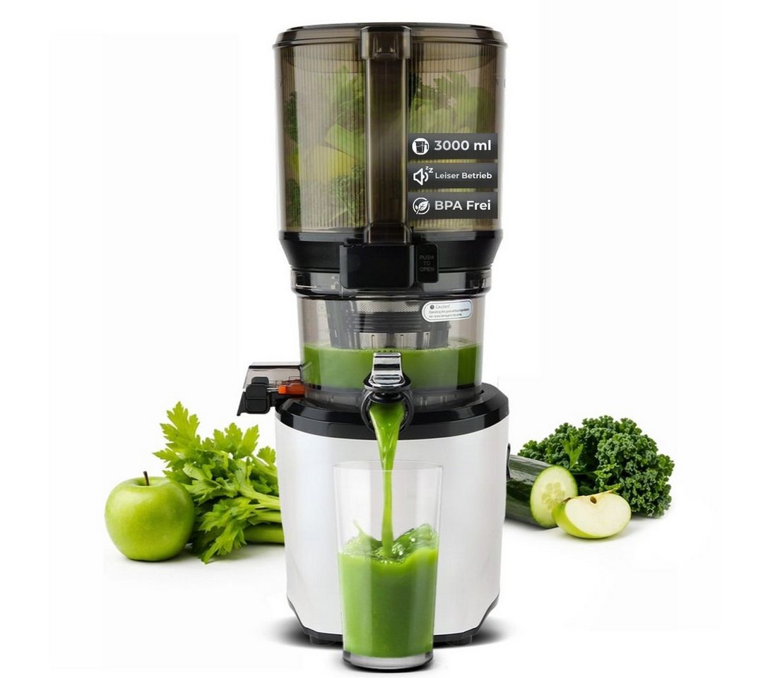 Kuvings Entsafter KUVINGS AUTO10S HANDS-FREE SLOW JUICER (KHS-2591CE), 200 W, 3.000-ml-Hopper