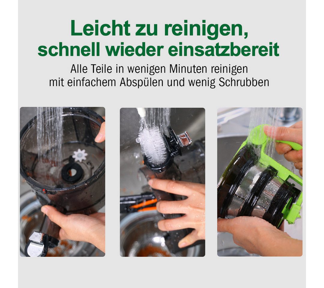 Kuvings Entsafter KUVINGS AUTO10S HANDS-FREE SLOW JUICER (KHS-2591CE), 200 W, 3.000-ml-Hopper Bild 5