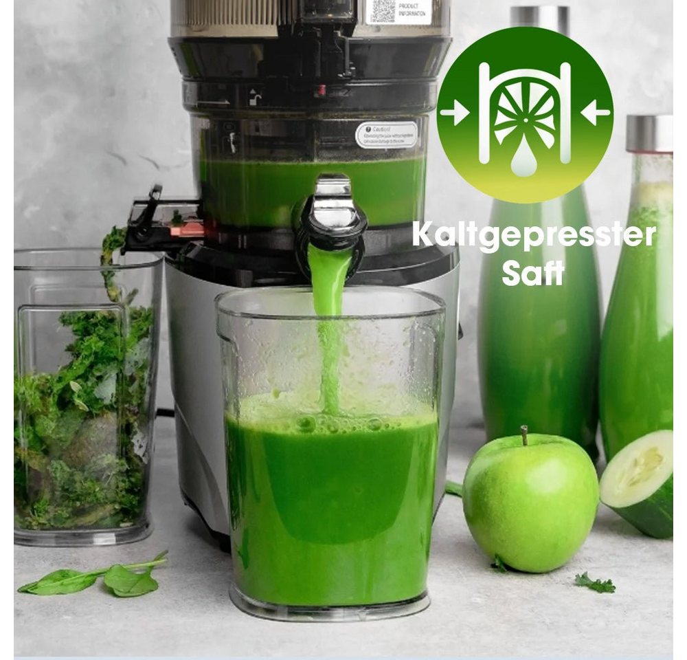 Kuvings Slow Juicer KUVINGS AUTO10S HANDS-FREE SLOW JUICER Premium (KHS-2591CE), 200 W, 3.000-ml-Hopper,Saft, Smoothies, Sorbet, Nussmilch (mit Filter-Set) Bild 5