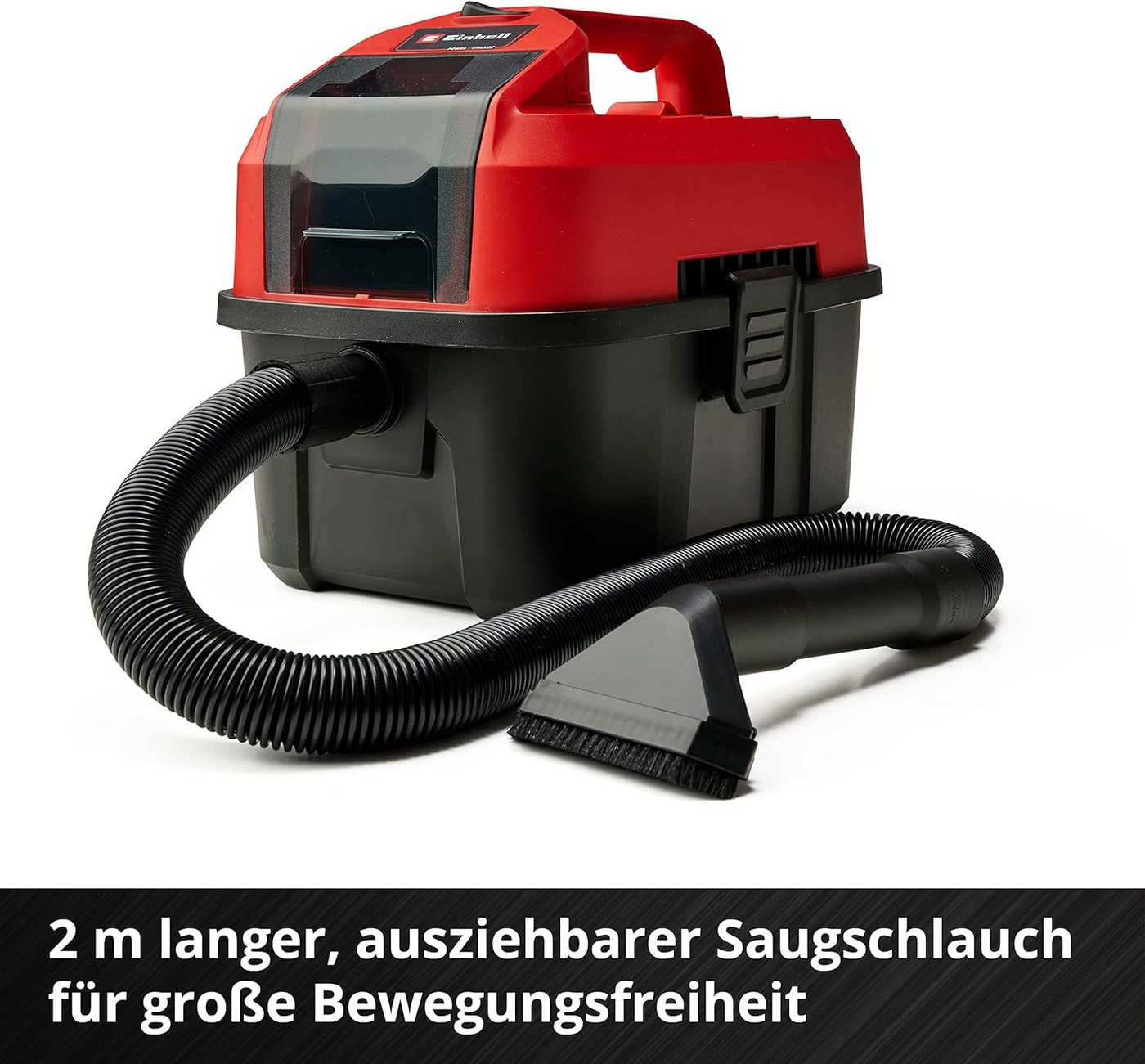 Einhell Nass-Trocken-Sauger Nass-Trockensauger TE-VC 18/10 Li Akku 2.5 Ah, Ladegerär, Zubehör Bild 5
