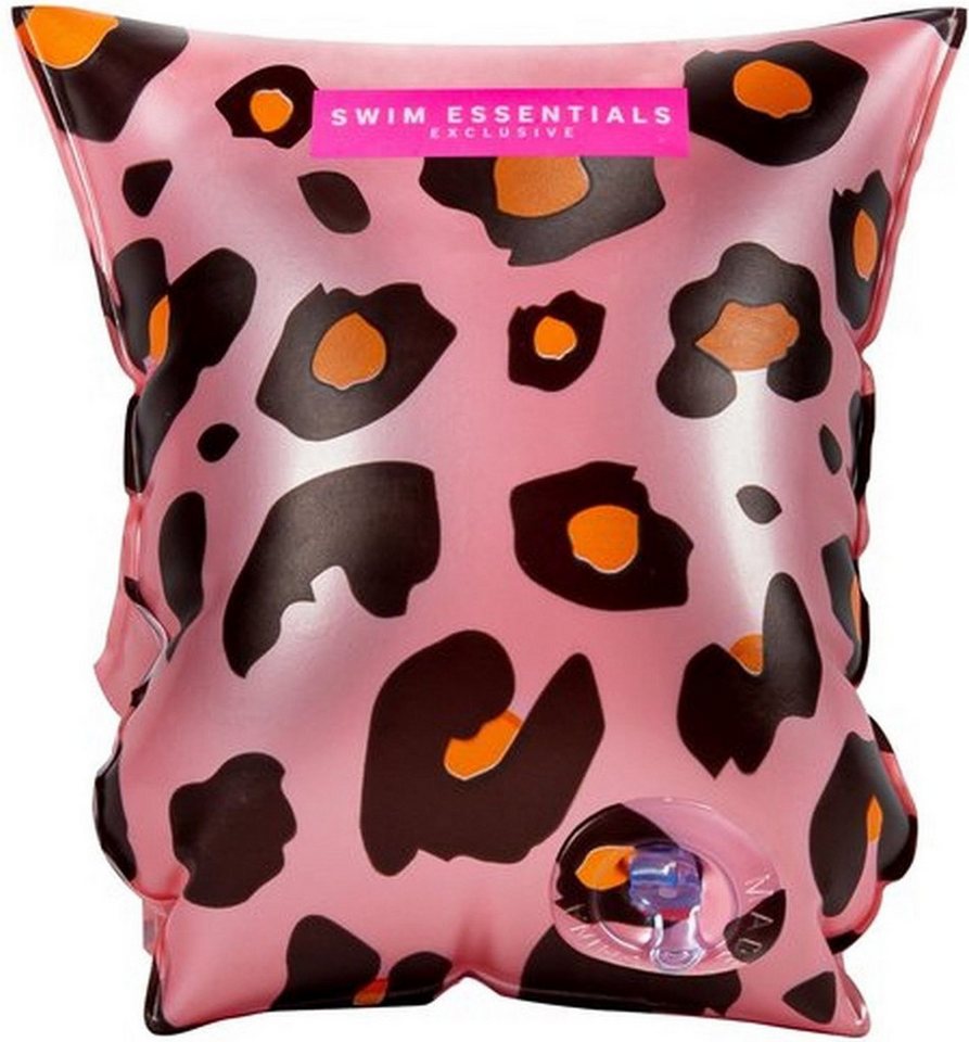 Swim Essentials Schwimmflügel Schwimmflügel 2-6 Jahre Leopard Rose Gold 17 x 9 x 18 cm