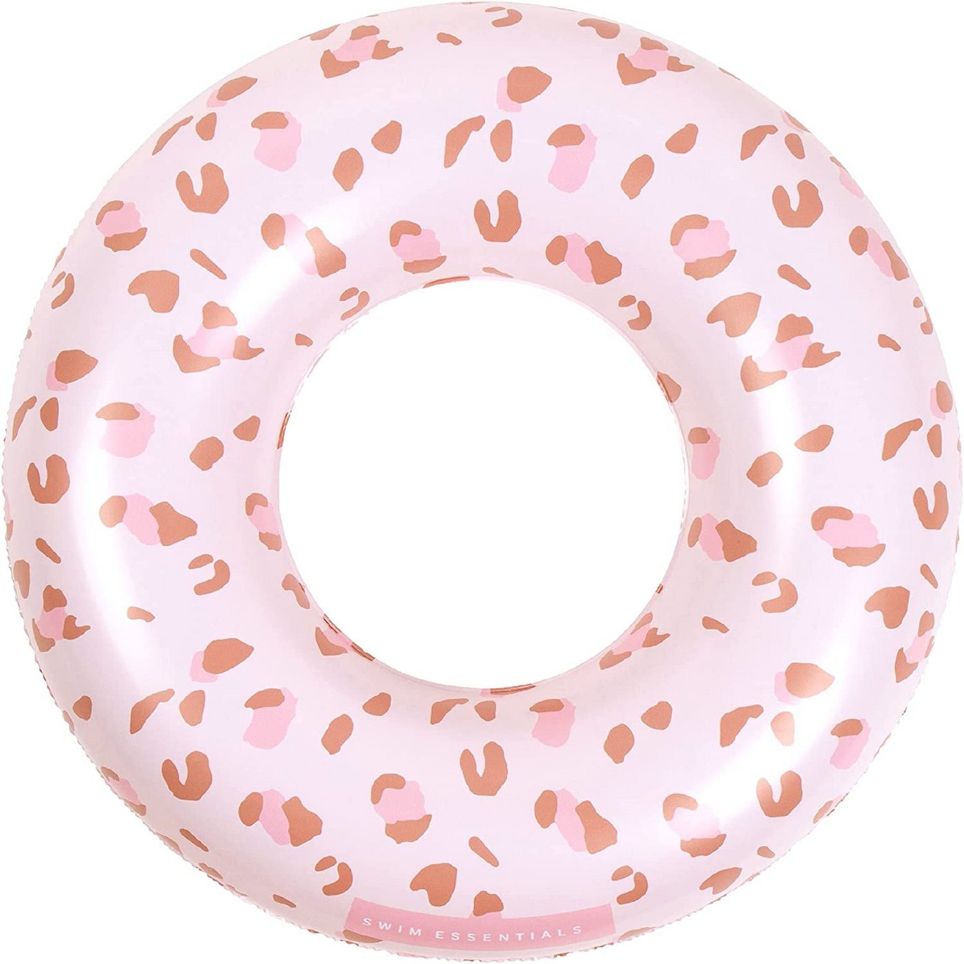 Swim Essentials Schwimmring Schwimmring 90 cm Alt Pink Leopard, Schwimmreifen Reifen Ring