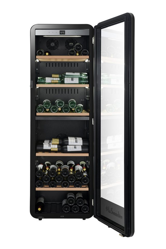 La Sommelière Weinkühlschrank APOGEE190DZN, für 181 Standardflaschen á 0,75l,2 Zonen, Aktivkohlefilter, LED-Beleuchtung, SMART Bild 2
