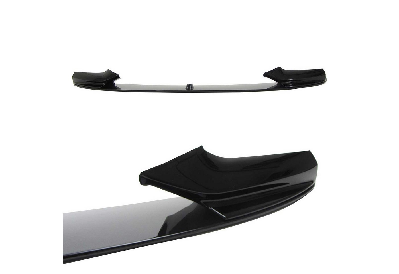 OMAC Frontstoßstange Frontspoiler Lippe für BMW 5er F10 Limo F11 Touring 2010-2017 glänz, 1-St.