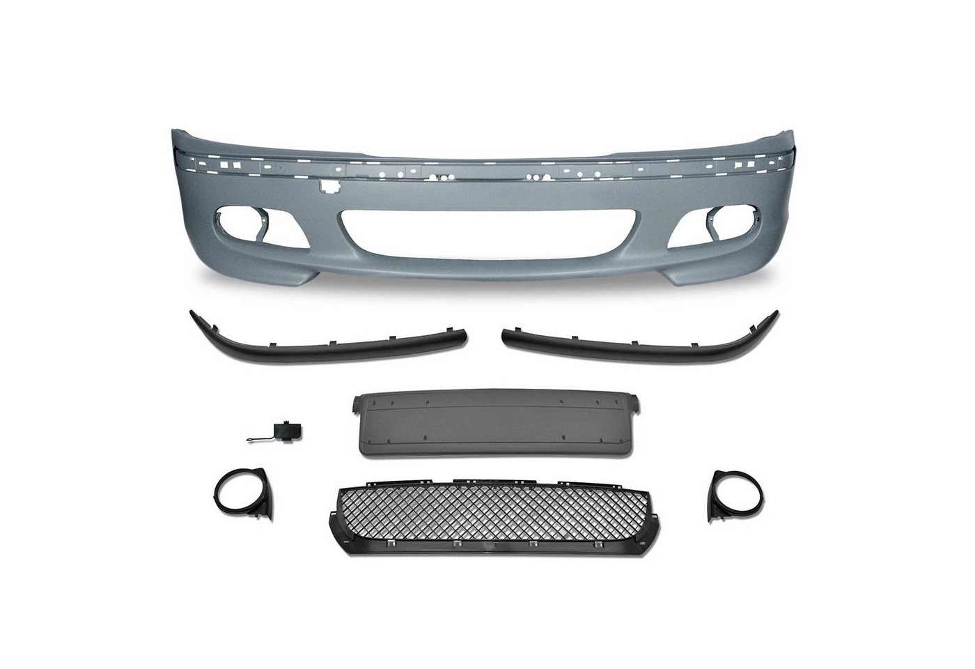OMAC Frontstoßstange Frontstoßstange für BMW 3er E46 Limo 1998-2005 / Touring 1999-2005, 1-St. Bild 2