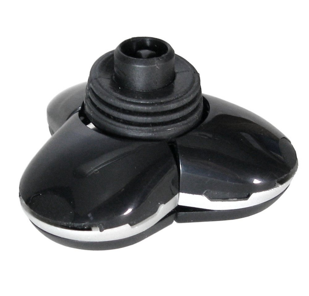 Trade-Shop Ersatzscherkopf passend für Philips RQ10 Arcitec RQ10-Serie (RQ10xx) RQ1050 RQ1051, mit Schutzkappe / Scherkopfeinheit komplett mit Rückteil und Welle Bild 4