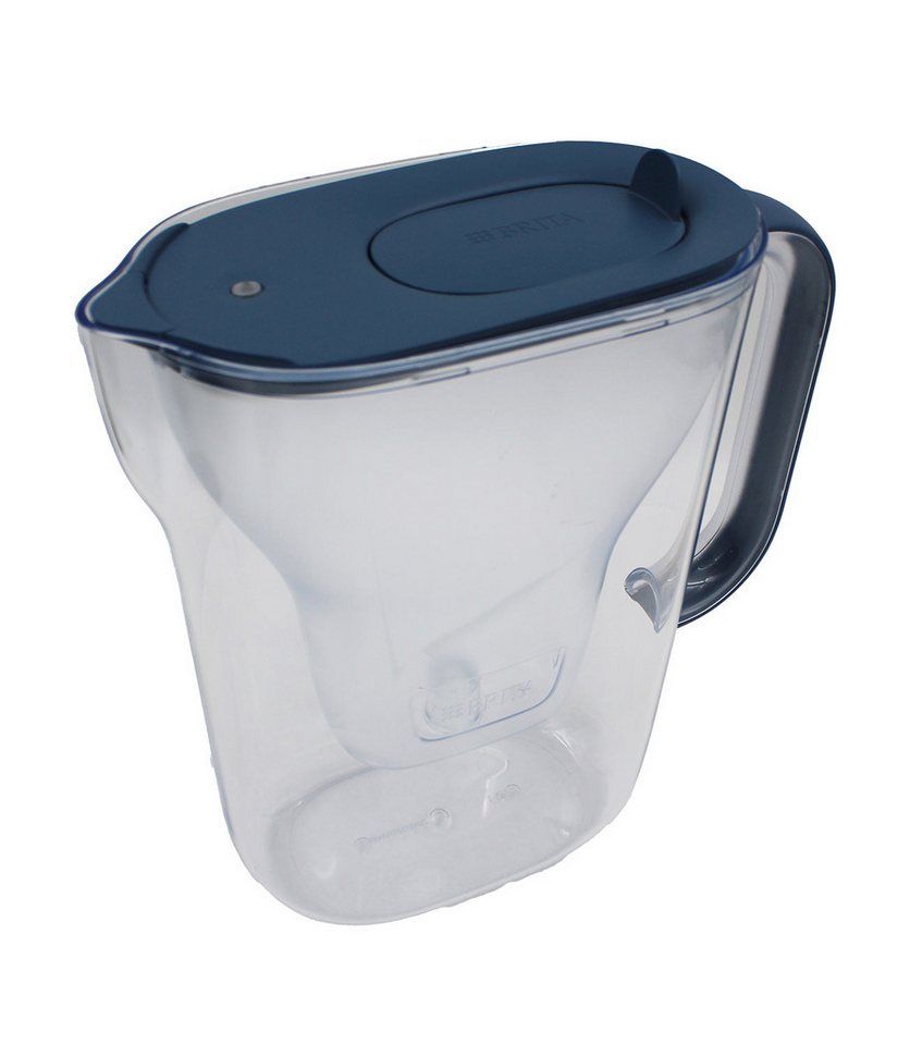 BRITA Wasserfilter Style Essential Wasserfilter 2,4L graublau + 2x Maxtra Pro Kartuschen Bild 2