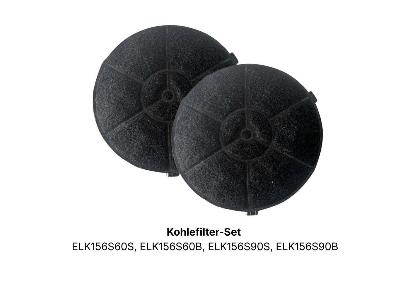 KB Elements Aktivkohlefilter ELK156S60S, ELK156S60B, ELK156S90S, ELK156S90B, ELK156S60S, ELK156S60B, ELK156S90S, ELK156S90B Bild 2