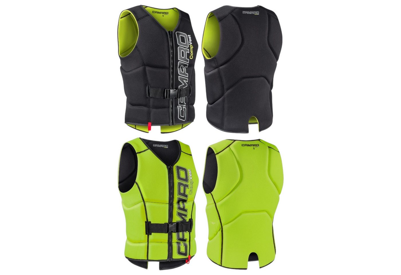 Camaro Schwimmweste CAMARO Comp Neopren Prallschutzweste Wakeboard Jetski Wasserski SUP