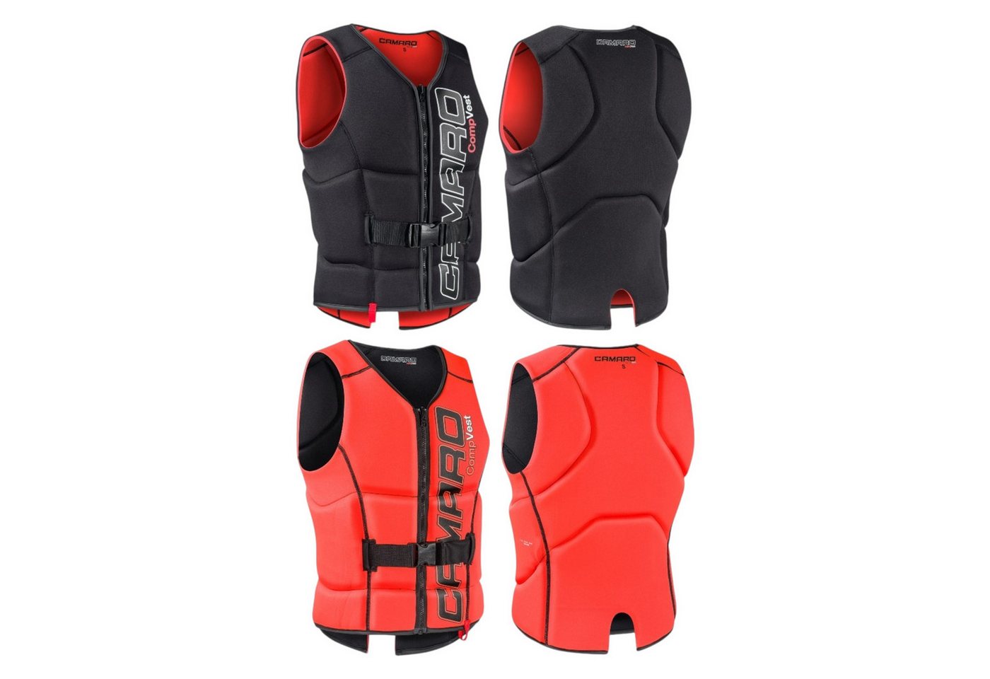 Camaro Schwimmweste CAMARO Comp Neopren Prallschutzweste Wakeboard Kitesurf Jetski Bild 3