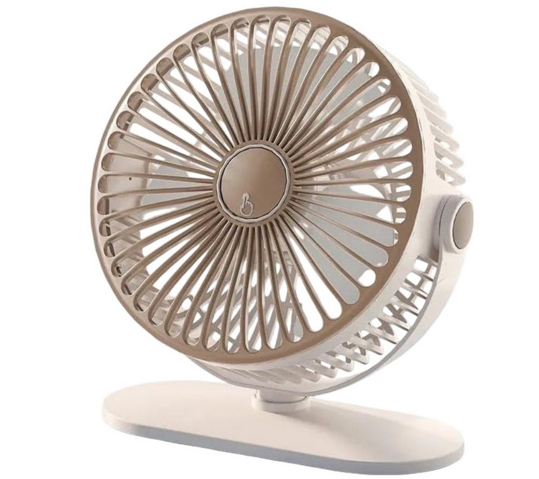 nsihing Mini USB-Ventilator USB Tischventilator, Tragbarer Mini Ventilator, 360° Drehbarer Kleiner Ventilator mit Haken für Zuhause Büro Küche Bild 4