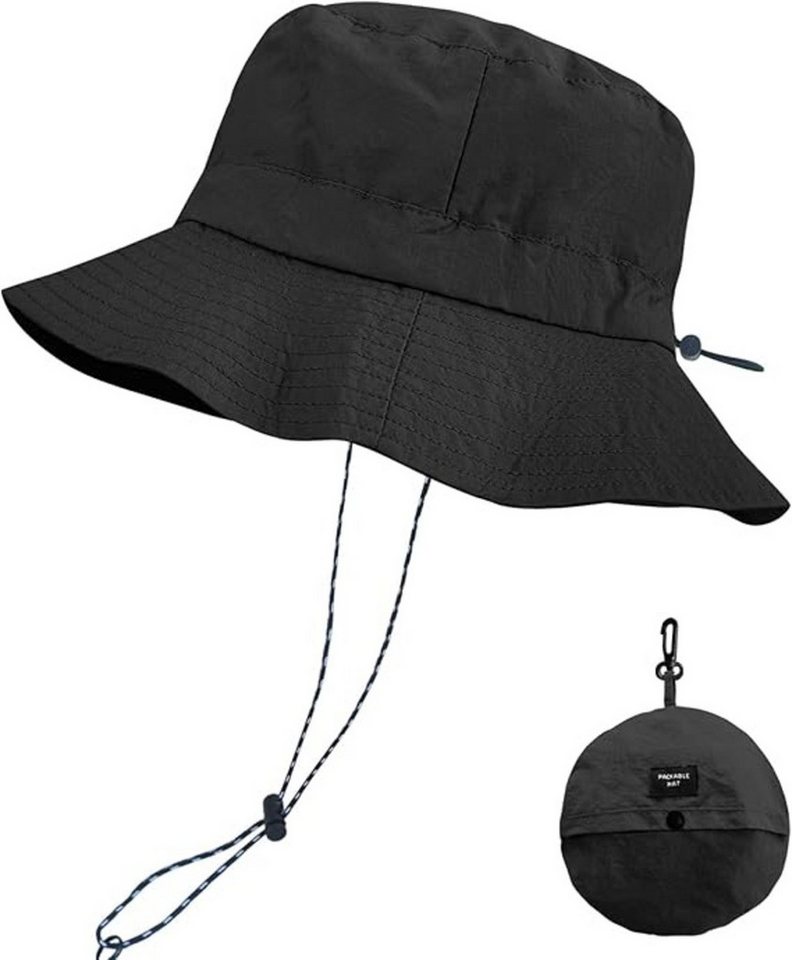 nsihing Fischerhut Fischerhut Faltbar, Leichter Wasserdichter Sonnenhut UV-Schutz für Wandern, Angeln, Camping & Strand Bild 2