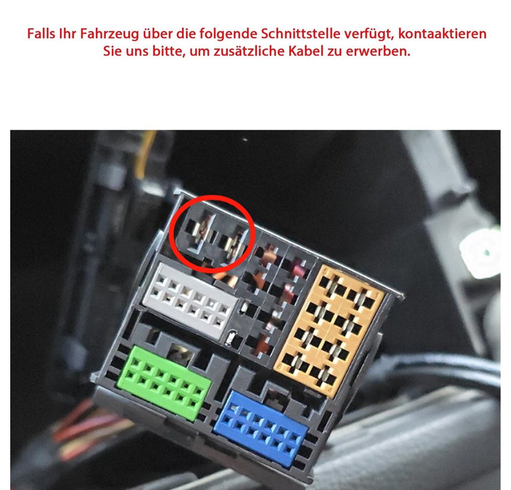 ESSGOO Für VW GOLF 5 6 Plus Touran Tiguan Caddy Passat Polo Carplay Autoradio (RDS, Digitalradio (DAB), FM, AM, Carplay Android Auto Blurtooth Navigationsgeräte) Bild 4