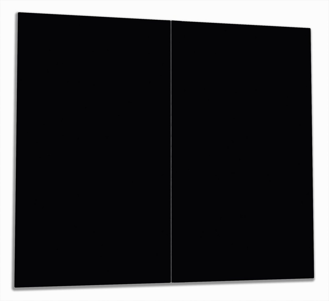 Wallario Herd-Abdeckplatte Schwarz, ESG-Sicherheitsglas, (Glasplatte, 2 tlg., inkl. 5mm Noppen), verschiedene Größen Bild 4