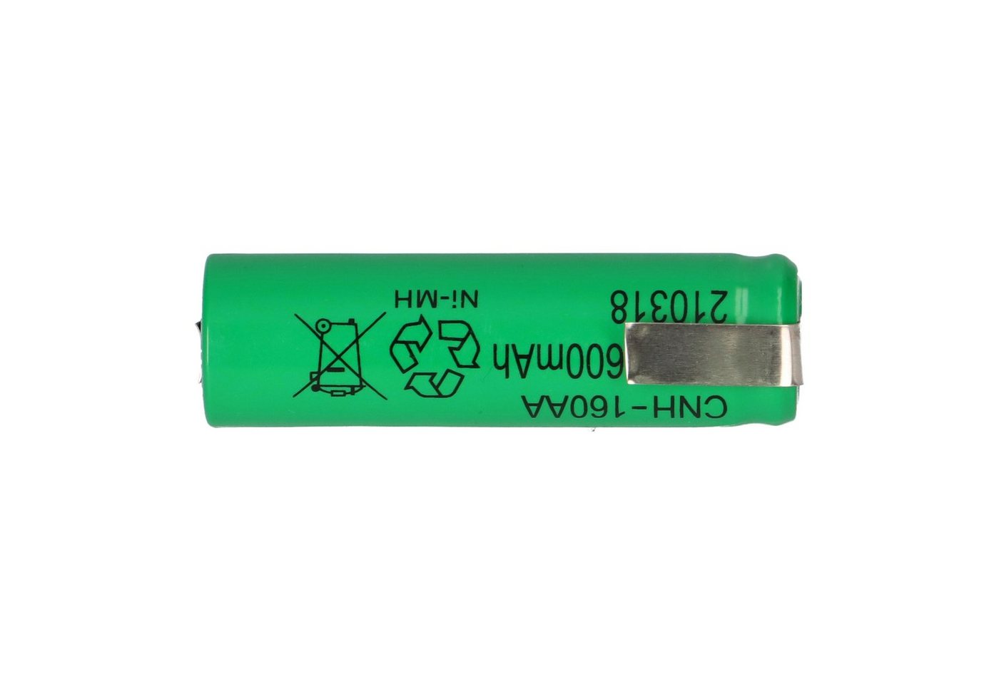 Akku Mignon AA 1,2V 1600mAh mit Z Lötfahne Akku Bild 2
