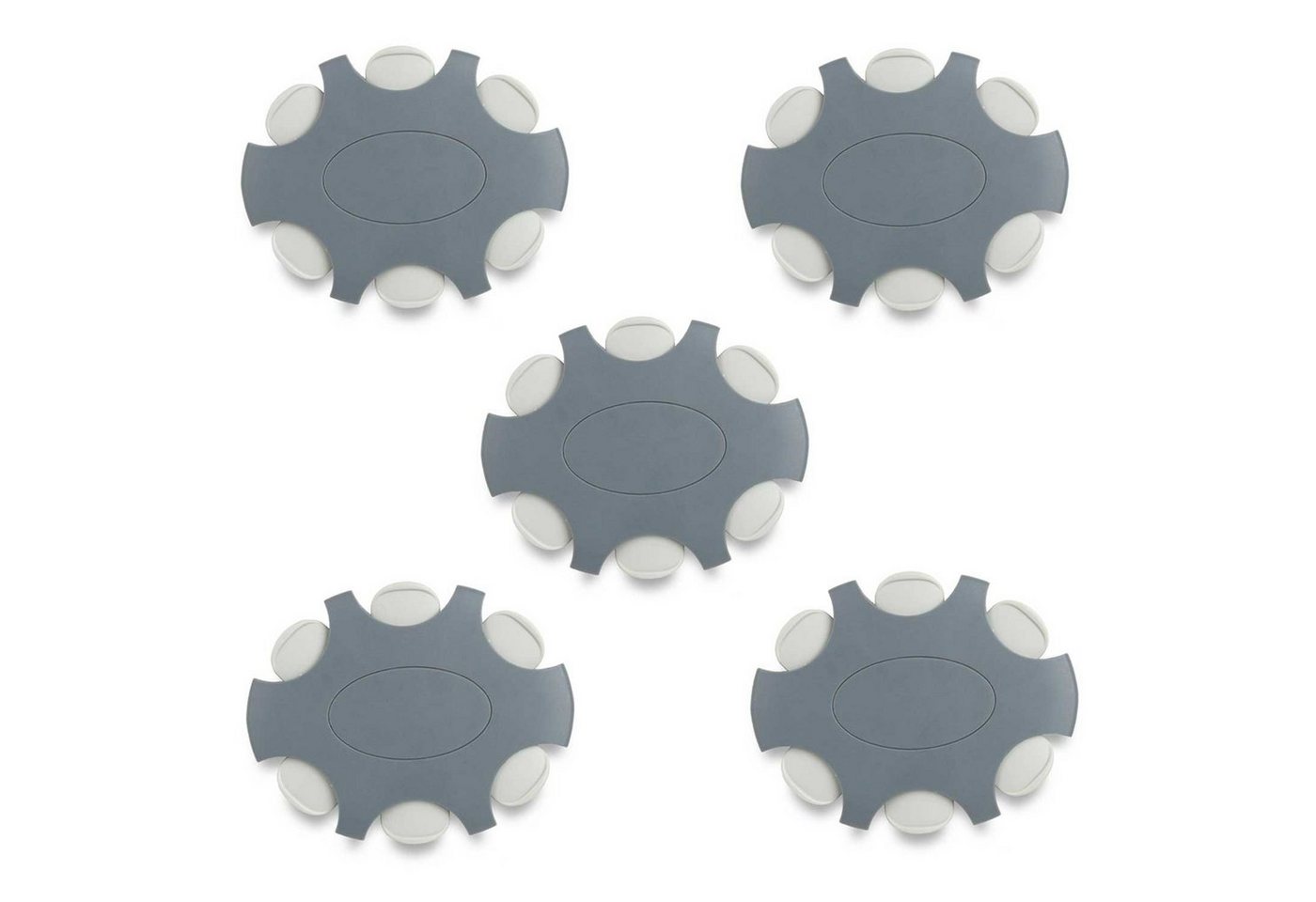 Reinigungskartusche JB White 30 Stück ProWax Cerumenfilter für Hörgerä, Zubehör für Die Filter passen zu vielen Hörgeräten von Oticon, Bernafon und Auditio, 30 Stück ProWax Cerumenfilter für Hörgeräte geeignet für Oticon- und Bernafon-Lautsprecher, 3x Spender-Disk mit 6 Werkzeugen und 6 Filtern, grau Bild 2