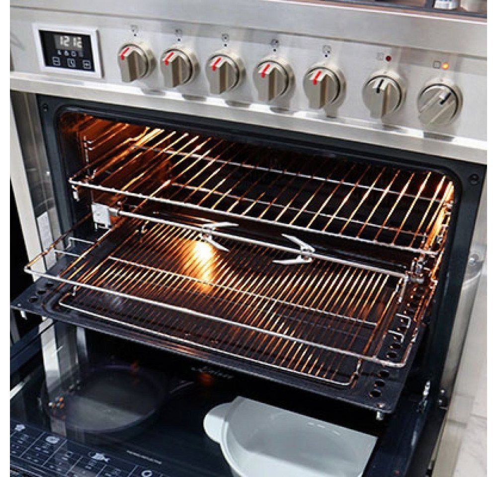 Kaiser Küchengeräte Gas-Standherd HGE 93505 R+AT 9455 N ECO, Gas Elektro Standherd 90 cm/ nkl. Grillplatte+Dunstabzugshaube 90 cm Bild 4