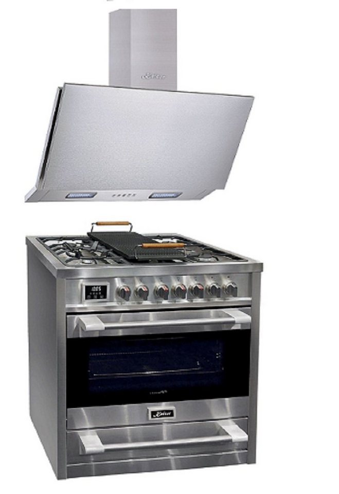 Kaiser Küchengeräte Gas-Standherd HGE 93505 R+AT 9455 N ECO, Gas Elektro Standherd 90 cm/ nkl. Grillplatte+Dunstabzugshaube 90 cm Bild 5
