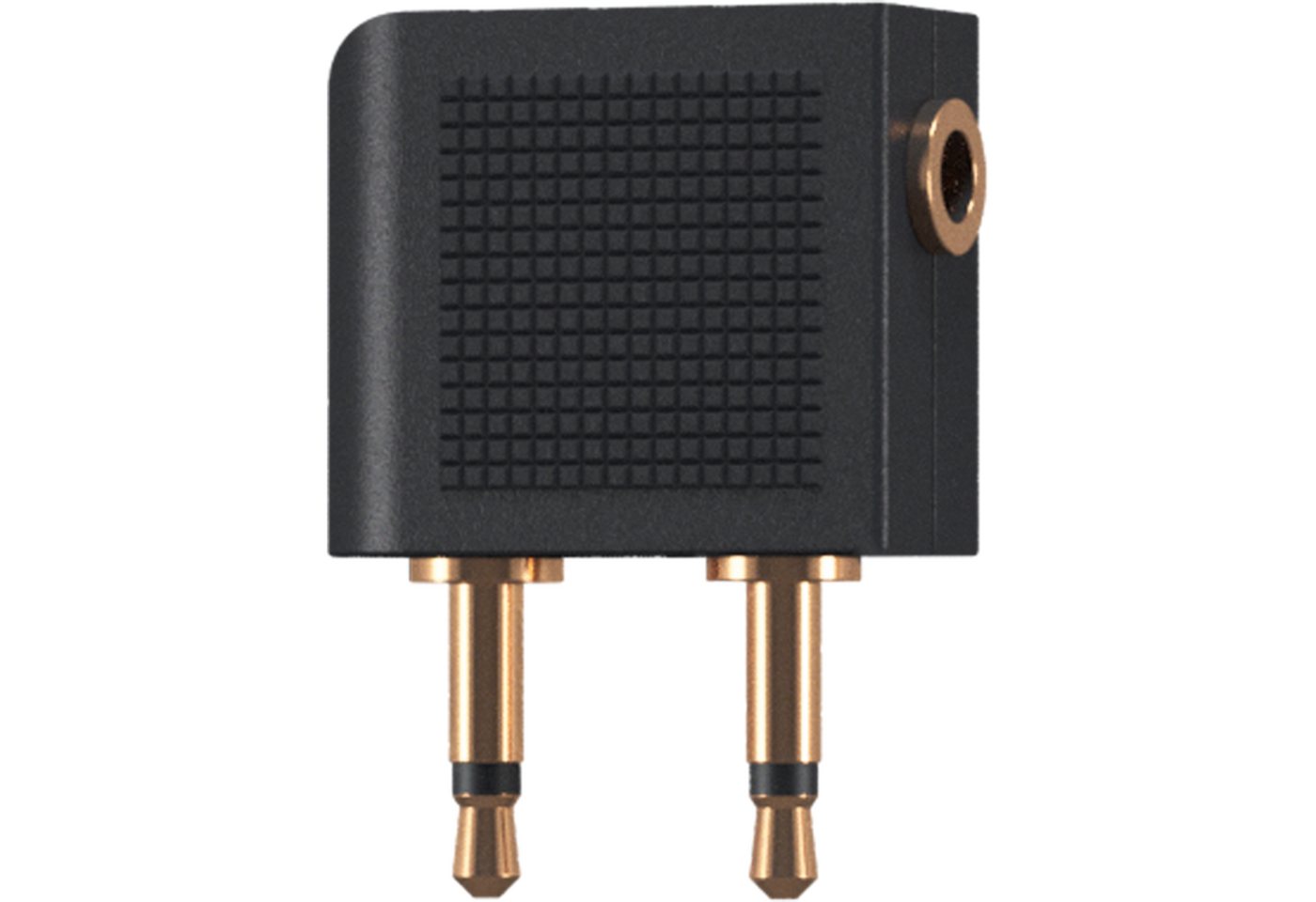 OEHLBACH i-Jack AD-Flight Mobiler Y-Klinke-Adapter für Flugzeuge Reiseadapter 3,5 mm Klinke zu 3,5mm Klinkenbuchse, Hochwertige Verarbeitung, Perfekte Kontaktsicherheit Bild 5