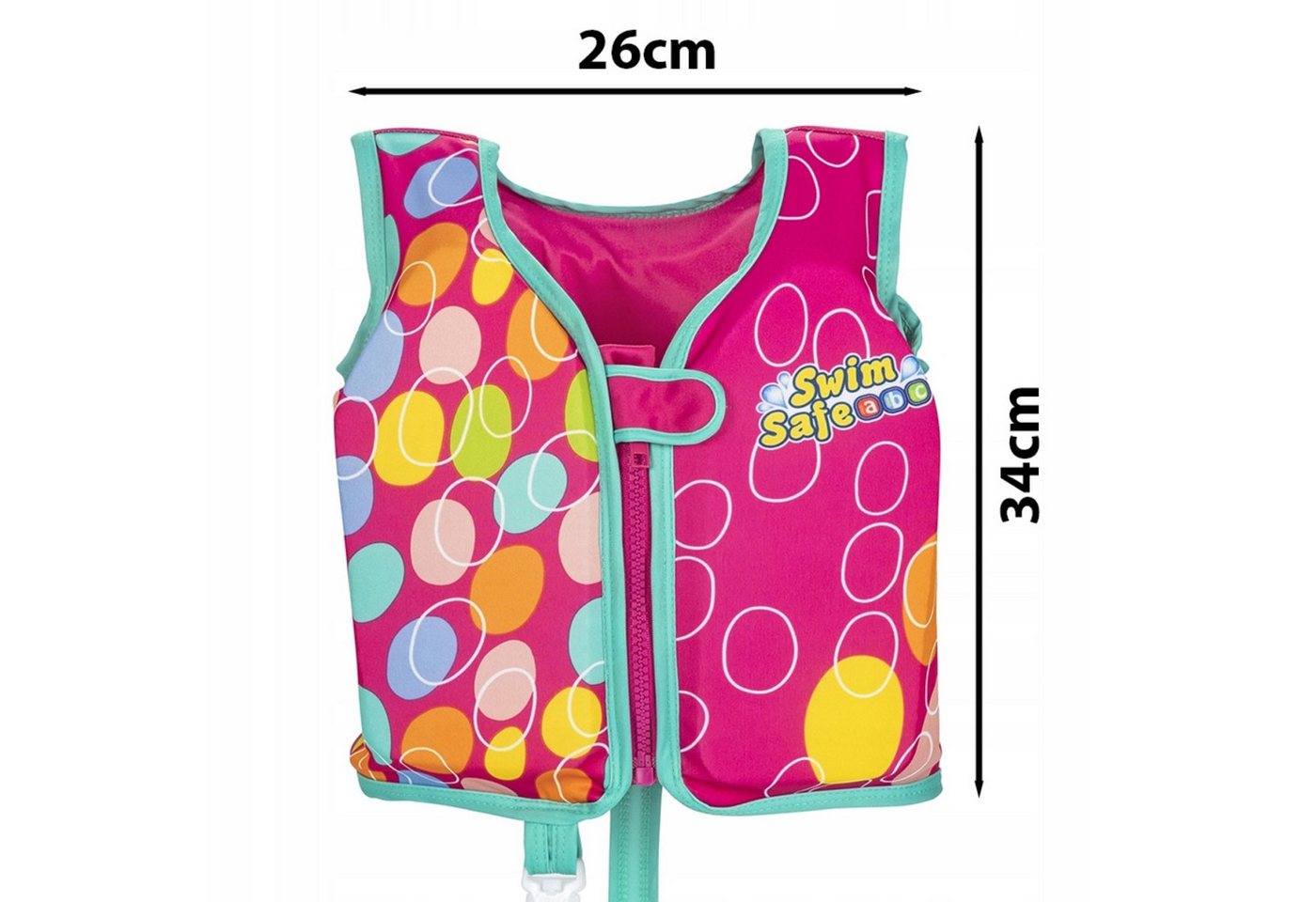 Festivalartikel Schwimmweste Bestway Kinder Schwimmweste Kapok 11-19kg S/M UV-Schutz Bild 3