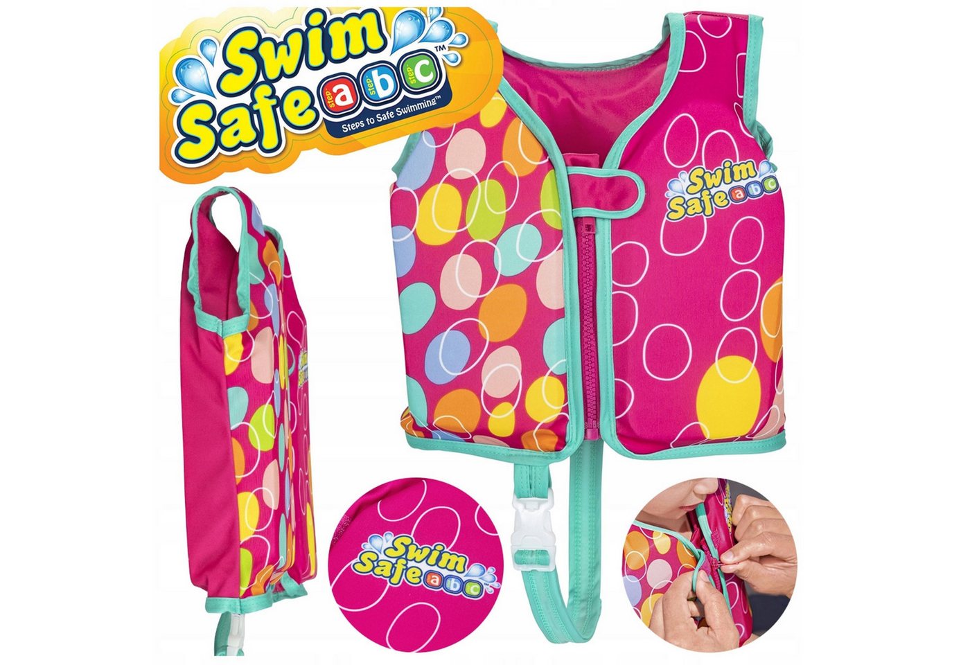 Festivalartikel Schwimmweste Bestway Kinder Schwimmweste Kapok 11-19kg S/M UV-Schutz Bild 4