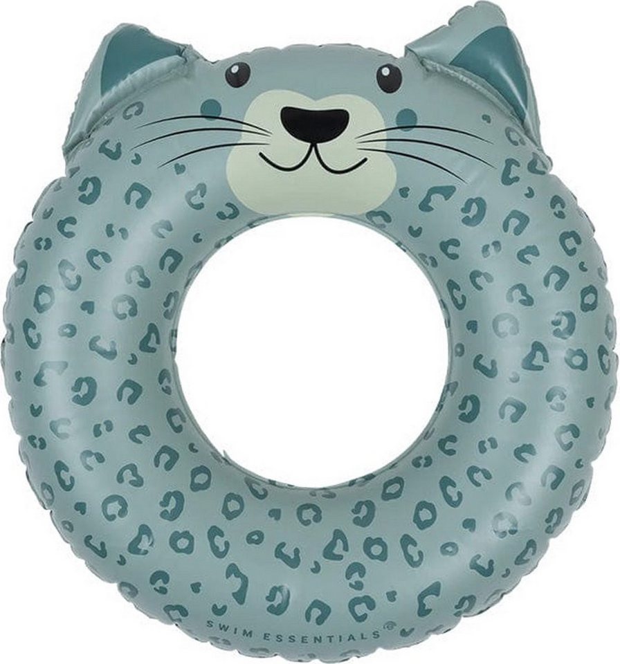 Swim Essentials Schwimmring Schwimmring 55 cm Tier Grün Leopard, Schwimmreifen Reifen Ring Schwimmhilfe
