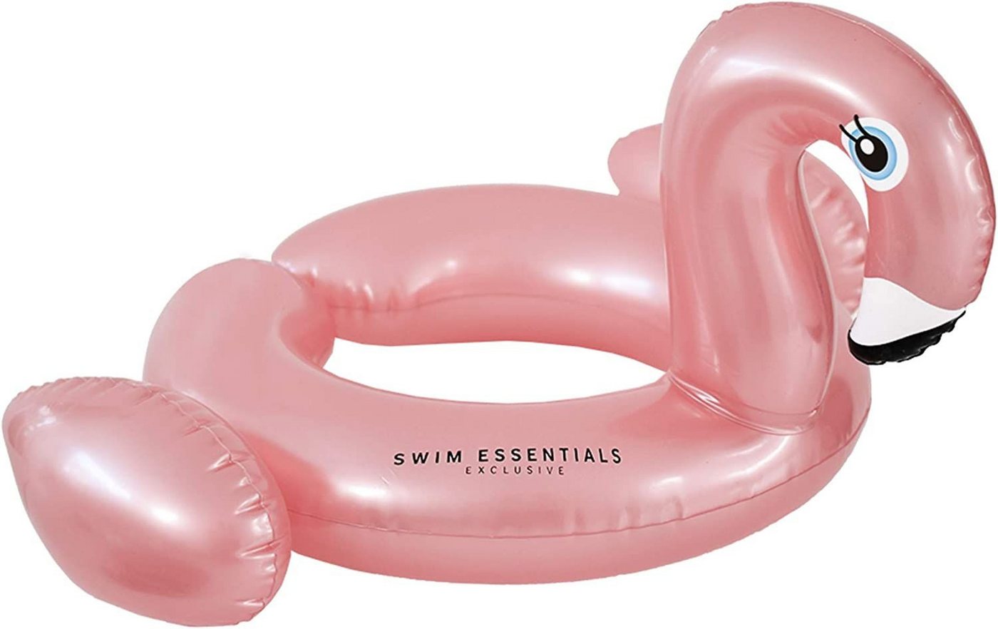 Swim Essentials Schwimmring Geöffneter Schwimmring 55 cm Flamingo, Schwimmreifen Reifen Ring Schwimmhilfe