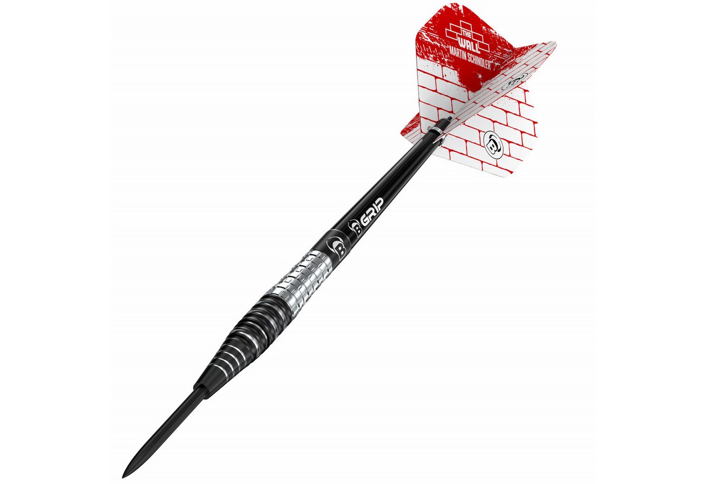 BULL'S Dartpfeil Martin Schindler Generation 3 Steeldart 23g, Pro Dartpfeil Steel Dart Darts